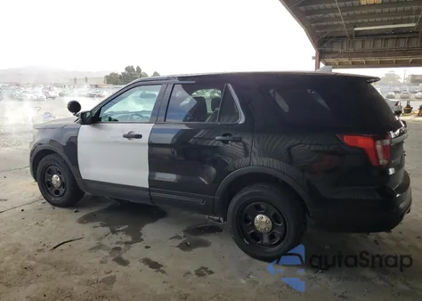 2016 Ford Explorer Police Interceptor из США, поврежденный, VIN 1FM5K8ARXGGB12992